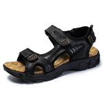 Men's Retro Casual Leather Sandals Outdoor Stylish Beach  EX-STOCK CANADA