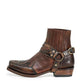 Men's Riding Boots With Low Heel Pointed Burnt Lace EX-STOCK Canada 