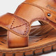 Men's Sandals Beach Shoes Top Layer Cattlehide Leather Fashion  EX-STOCK CANADA