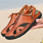 Men's Sandals Plus Size Outdoor Beach Handcraft  EX-STOCK CANADA