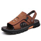 Men's Sandals Summer Slippers Dual-use Non-slip Wear-resistant Soft Bottom Beach Shoes  EX-STOCK CANADA