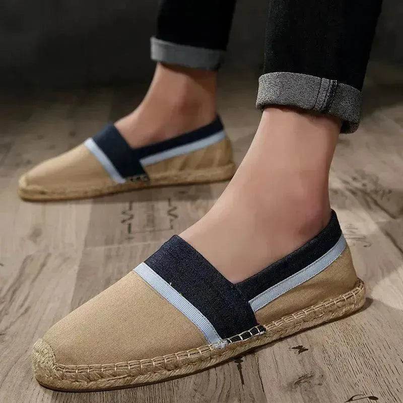 Chaussures pour hommes Chaussures décontractées Chaussures en paille Chaussures en toile - EX-STOCK Canada
