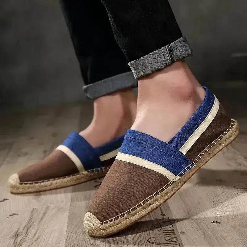 Chaussures pour hommes Chaussures décontractées Chaussures en paille Chaussures en toile - EX-STOCK Canada