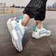 Chaussures pour hommes Printemps Nouvelles Chaussures de Gym en Maille Chaussures de Course Décontractées Chaussures Tendance Chaussures de Sport pour Étudiants - EX-STOCK Canada