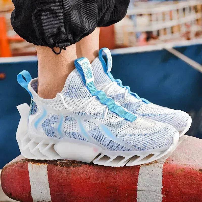Chaussures pour hommes Printemps Nouvelles Chaussures de Gym en Maille Chaussures de Course Décontractées Chaussures Tendance Chaussures de Sport pour Étudiants - EX-STOCK Canada