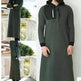 Men's Simple Solid Arabian Pullover Robe - EX-STOCK Canada