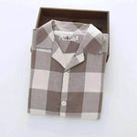 Men's Warm Cloth Flannel Pajama Suit - EX-STOCK Canada