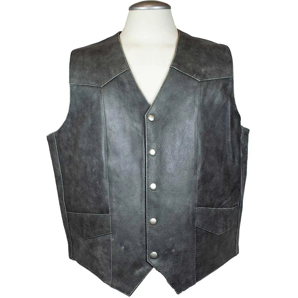 Men's Western Patch Vest EX-STOCK Canada 
