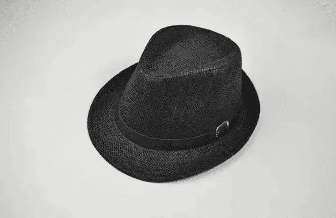 Men's casual straw hats for summer trips: trendy sunshade! - EX-STOCK Canada