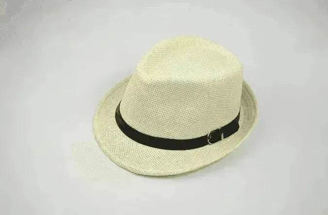 Men's casual straw hats for summer trips: trendy sunshade! - EX-STOCK Canada