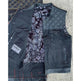 Veste Club en Denim et Cuir pour Hommes Open RoadEX-STOCK Canada 