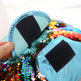 Trousse Cosmétique à Sequins Sirène Sac à Maquillage à Cordon Femme Organisateur de Maquillage de Voyage Pochette de Rangement Trousse de ToiletteEX-STOCK Canada 