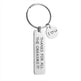 Metal Keychain Cross-Border Brushed Valentine's Day Keychain - EX-STOCK Canada