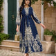 Middle East Arab Arab Printed Dress - EX-STOCK Canada