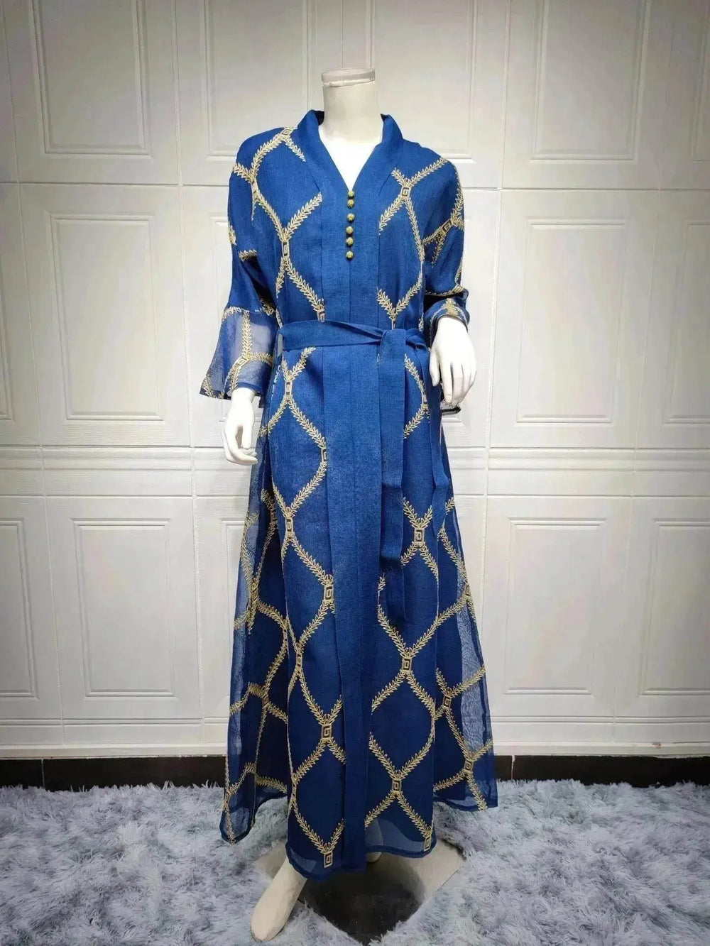 Middle East Arab Temperament Gauze Dress - EX-STOCK Canada