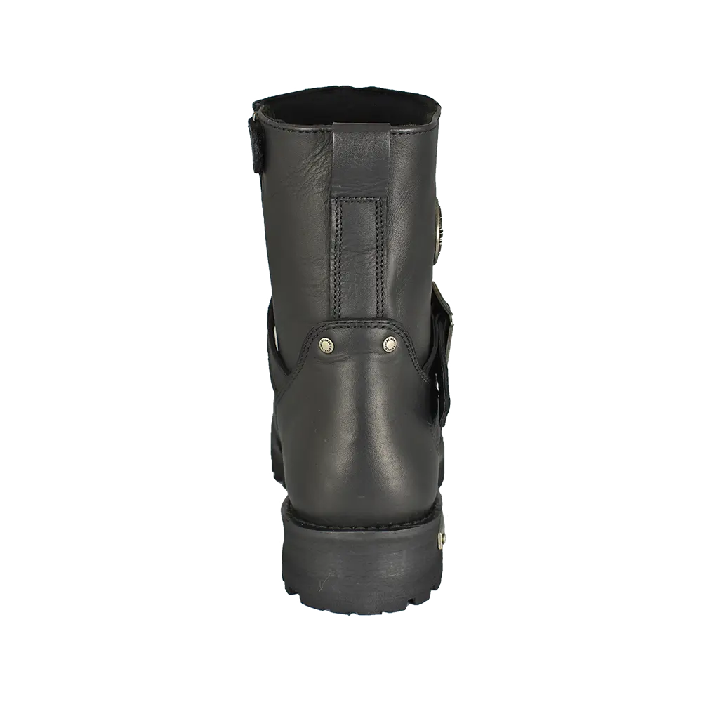 Milwaukee Leather Men's Wide 6" Side Zip Motorcycle Boots EX-STOCK Canada 