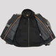 Milwaukee Leather Men's Crossover Scooter Jacket w/ Reflective Skulls & Full Sleeve Removable Hoodie 