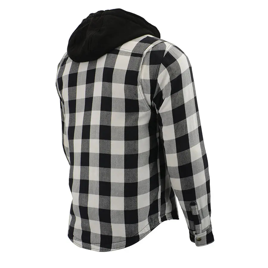 Veste-Chemise Blindée en Flanelle à Carreaux pour Hommes de Milwaukee LeatherEX-STOCK Canada 