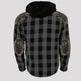Milwaukee Leather Men's Plaid Flannel Armored Shirt Jacket 