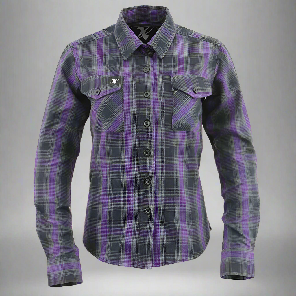 Camisa de cuadros blindada para mujer de Milwaukee LeatherEX-STOCK Canada 