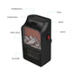 Mini Electric Fireplace Heater Electric Heater with Log Flame Effect Warm Air Heater Fanr 220V 50Hz EX-STOCK Canada 