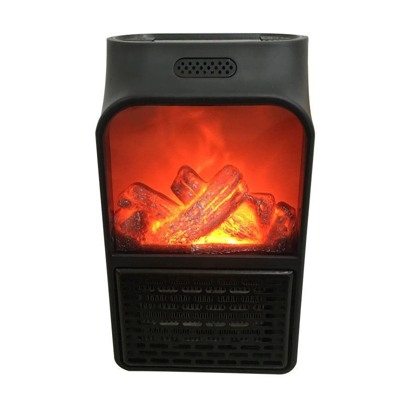 Mini Electric Fireplace Heater Electric Heater with Log Flame Effect Warm Air Heater Fanr 220V 50Hz EX-STOCK Canada 