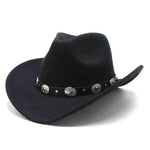Minority Style Woolen Western Cowboy Hats Men's And Women's Couple Hats - EX-STOCK Canada