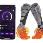 Mobile APP Smart Temperature Control Heating Socks - EX-STOCK Canada