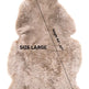 Shorn Taupe Icelandic Sheepskin 