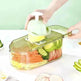 Multifunction Transparent Vegetable Cutter Steel Blade - EX-STOCK CANADA