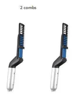 Multifunctional ABS Comb Head and Beard Hair Straightener - EX-STOCK Canada