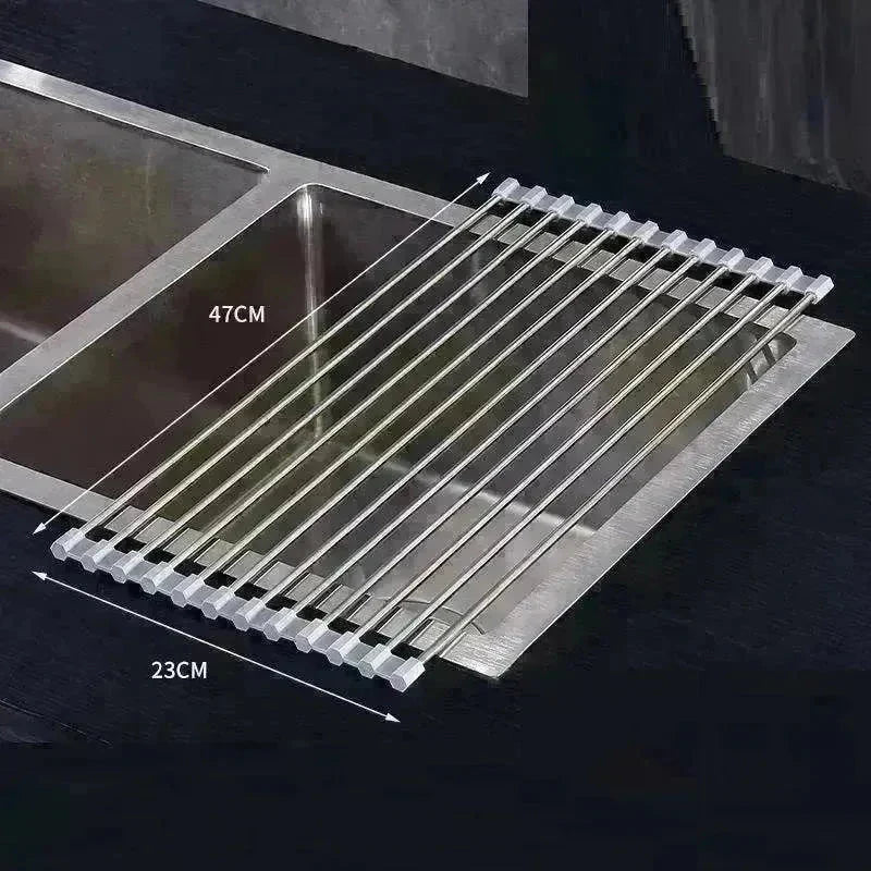 Multifunctional Household Pot Mat Kitchen Cookware Storage Drainage Rack - EX-STOCK CANADA
