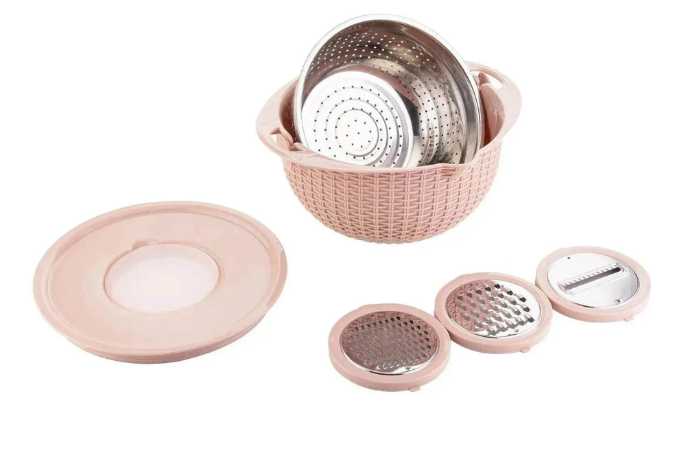 Multifunctional Kitchen Creative Household Rotating Washing Basket - EX-STOCK Canada