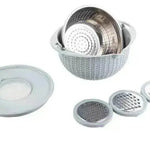 Multifunctional Kitchen Creative Household Rotating Washing Basket - EX-STOCK Canada