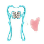 Multifunctional Manual Six-wheel Neck Massager Massage Relieve Roller Massage Tool - EX-STOCK Canada