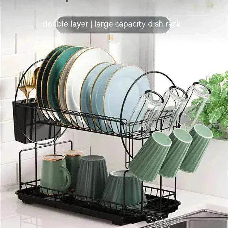 Narrow Simple Style Bowl And Dishes Drying And Draining Storage Rack - EX-STOCK Canada