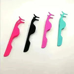 Natural Makeup Eyelash Curler Remover Clip False Eyelash Applicator Tool - EX-STOCK CANADA