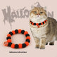 Naughty Cat Collar Pet Trick Or Treat Pumpkin Collar - EX-STOCK Canada