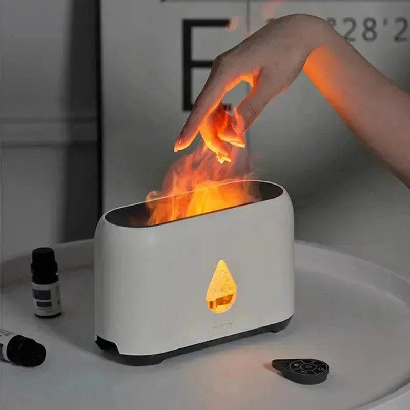 Nouveautés Appareils Électroménagers Mini Diffuseur de Flammes Télécommandé Humidificateur d'Air - EX-STOCK Canada