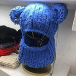 New Bear Ears Knitted Hat - EX-STOCK Canada