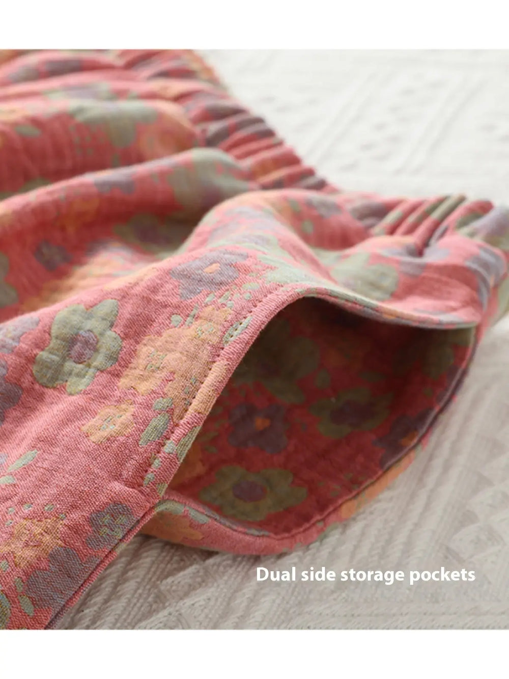 New Chinese Style Double Pure Cotton Gauze Pajamas For Women Spring Autumn Set - EX-STOCK Canada