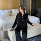 New Gold Velvet Pajamas Women's Suit  EX-STOCK CANADA
