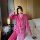 New Gold Velvet Pajamas Women's Suit  EX-STOCK CANADA