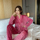 New Gold Velvet Pajamas Women's Suit  EX-STOCK CANADA