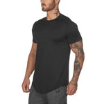 New Gym Wear Plain Shirts Custom Mens Fitness Sports Clothing - EX-STOCK Canada