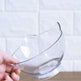 New Inclined Food Cat Ear Oblique Mouth Transparent Single Pet Bowl EX-STOCK Canada 