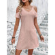 New Off-shoulder Short-sleeved Dress Fashion Summer Slimming A-line Dresses Casual Holiday Beach Dress For Womens Clothing - EX-STOCK Canada