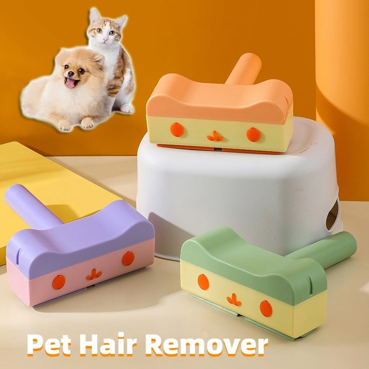 New Pet Hair Roller Remover Lint Brush 2-Way Dog Cat Comb Tool Convenient Cleaning Dog Cat Fur Brush Base Home Furniture Sofa EX-STOCK Canada 