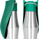 New Portable Pet Dog Water Bottle Soft Silicone Leaf Design For Dog Pets Outdoor Travel Drinking Bowls Water Dispenser EX-STOCK Canada 