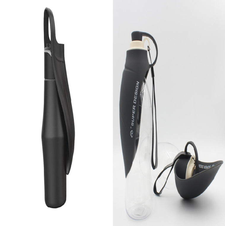 New Portable Pet Dog Water Bottle Soft Silicone Leaf Design For Dog Pets Outdoor Travel Drinking Bowls Water Dispenser EX-STOCK Canada 